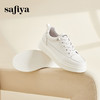 Safiya/索菲娅2024春新款轻便休闲内增高厚底爱心小白鞋板鞋 SF41112095 商品缩略图2
