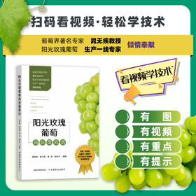 阳光玫瑰葡萄高质量栽培【官方正版，可开发票，下单时备注开票信息和电子邮箱】