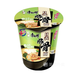 康师傅日式豚骨面(杯)78g