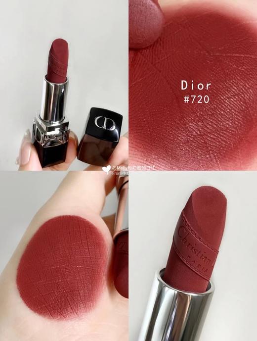 【Dior丝带720口红】全套包装礼盒 单支新品Dior丝带浮雕720 商品图8
