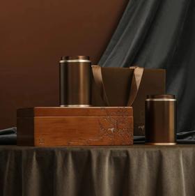 竹盒云水【钛合金2罐•咖】110元一套 /一件12套