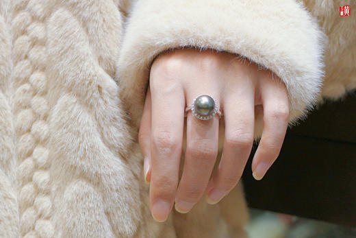 【雅致】大溪地海水珍珠戒指 商品图4