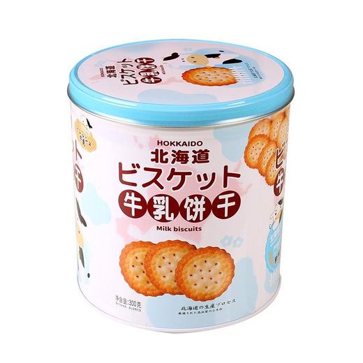 可拉奥牛乳饼干原味300g/罐 商品图0