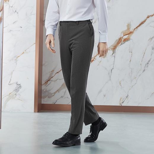 【含桑蚕丝】柒牌西服套装男士春季新款商务正装面试新郎结婚礼服	126C70580 商品图1