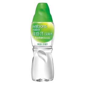 屈臣氏饮用水（专业蒸馏制法）280ml/瓶