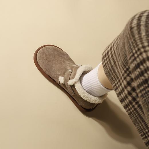 【冬日暖炉】加绒勃肯雪地靴 复古休闲 随性穿搭 耐磨耐穿 商品图3