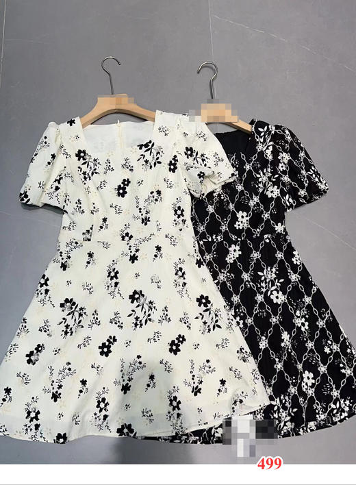 【门店同款】ENJOY夏季小香风复古刺绣连衣裙 151142807 商品图0