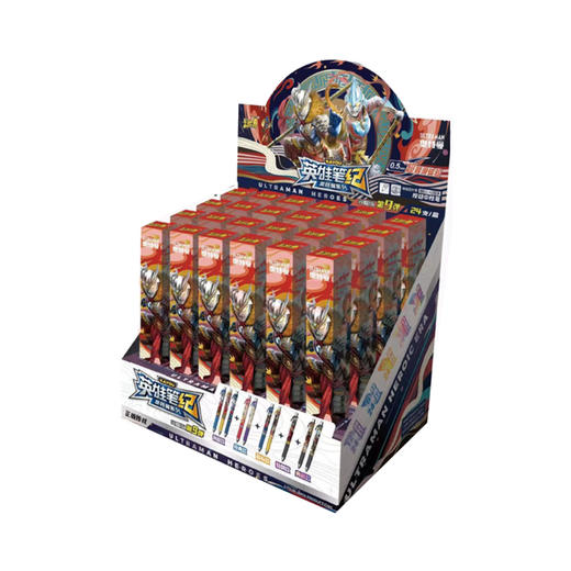 卡游 奥特曼-中性笔-英雄笔记-光耀版9弹KAYCWB-Z1N27A-GY-9 商品图0