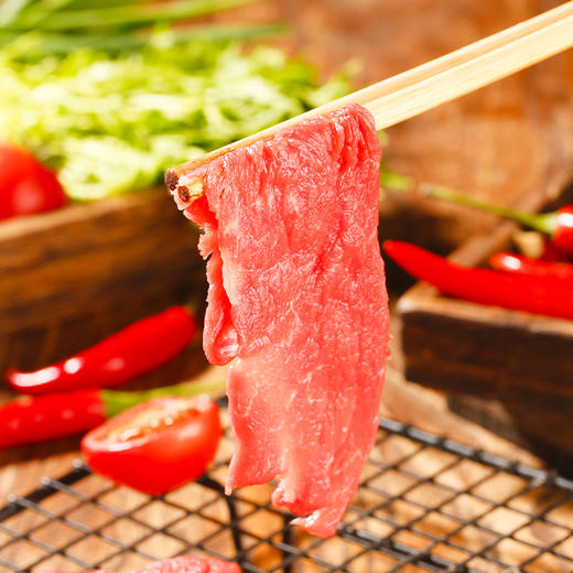 牛佼佼贵州关岭黄牛肉大刀肉片1公斤 商品图1