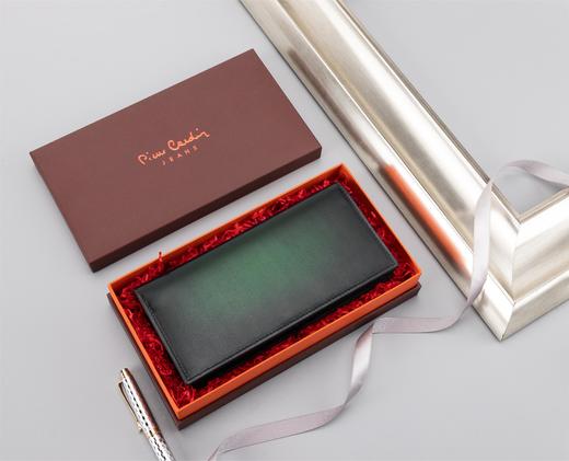 皮尔卡丹“擦色艺术系列”男士长款钱包 商品图8