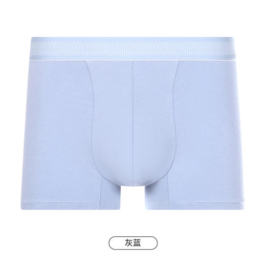 都市丽人都市锋尚简约基础内裤男40S棉拉架男士内裤平角内裤FK4CB2 商品图11
