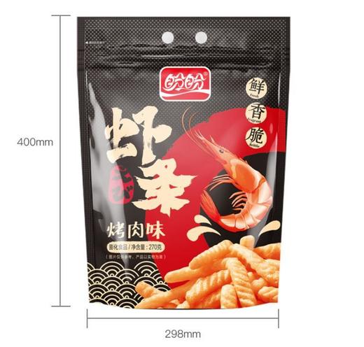 盼盼虾条烤肉味270g/袋 商品图0