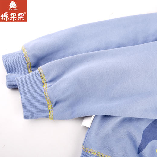 棉果果专柜同款春季新品男童纯棉连帽套头卫衣M112180224054 商品图4
