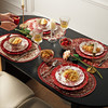 摩登主妇玫瑰假日西餐餐垫高级感轻奢高颜值桌垫耐高温防烫隔热垫 商品缩略图4