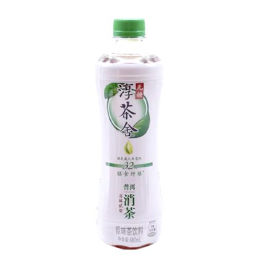 淳茶舍无糖普洱消茶480ml/瓶 商品图0