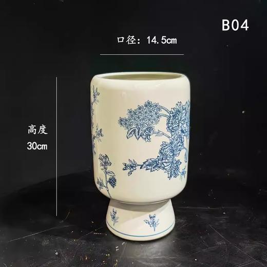 景德镇釉中青花瓷花瓶多款选择 商品图2