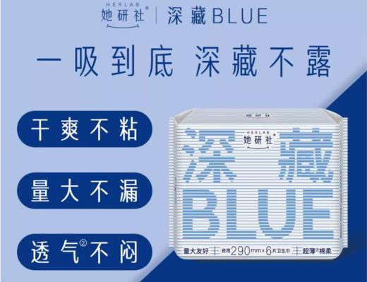 她研社深藏棉柔卫生巾夜用290mm 商品图1