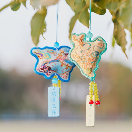 牛首山文创瑞兽呈祥香囊南京旅游文创纪念品新年祝福挂饰香囊礼物 商品图4