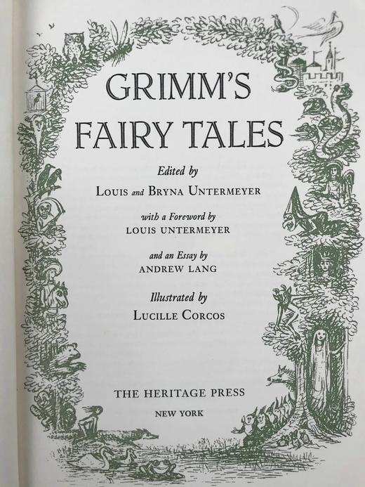 格林童话（卷1） 数十幅彩色插图 精装16开 商品图2