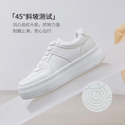 ZHR休闲鞋女2024春季新款百搭ins厚底潮流学生软底舒适运动风板鞋 商品图7