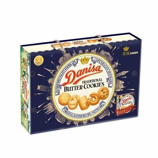 皇冠 丹麦曲奇饼干礼盒装 750g/盒 商品图1