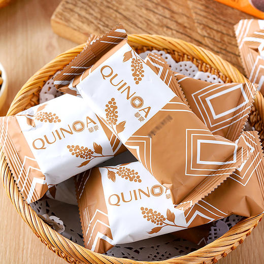 台湾藜麦豆奶威化饼干(坚果原味/坚果黑芝麻味) 160克（8小包） 豆奶酥 商品图6