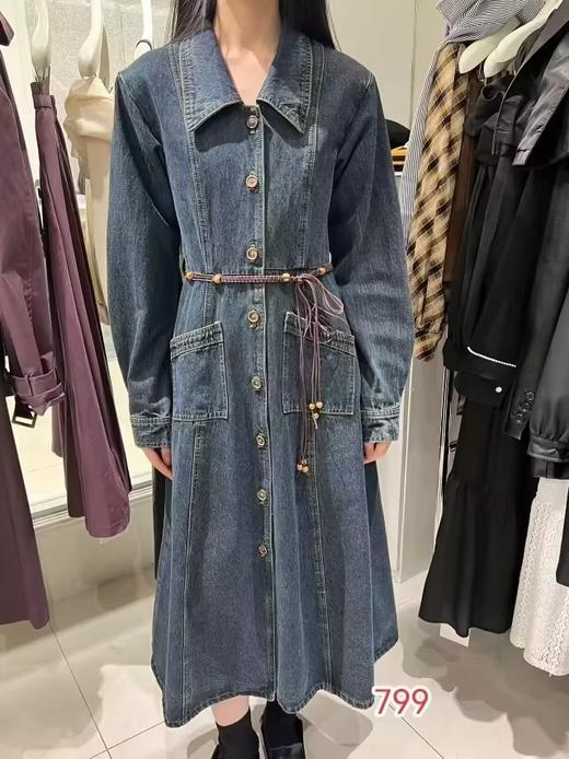 【门店同款】ENJOY秋季复古港风牛仔裙 154442215 商品图0