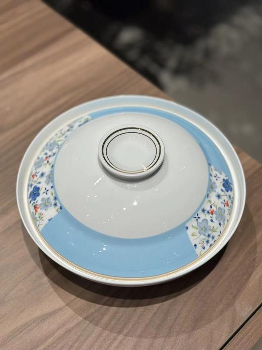 景德镇陶瓷 国瓷红叶 46头蓝色花海 商品图2