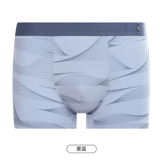都市丽人都市锋尚日常休闲内裤男40S棉拉架男士内裤平角内裤FK4CC2 商品图9