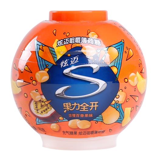 果力全开薄荷糖浓情百香果味60g/盒 商品图0