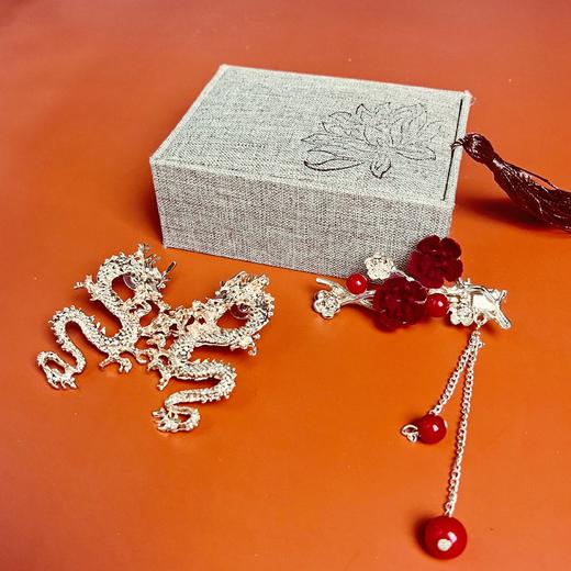 单拍不发货【现货秒发】神龙发夹/神龙耳环 商品图0