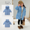 👍【胖胖象小耳朵儿童长款羽绒服M23】👇精致压边工艺 做工平整 加厚保暖，🌸既轻盈又保暖，无惧雨雪 。保暖轻便不压身，💞面料都是细腻平整柔软，🥘 商品缩略图3