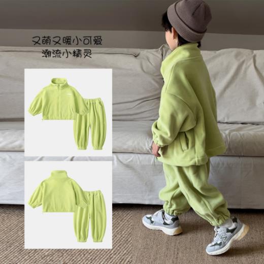🔥【胖胖象奥粒绒分体套装】🌸保暖分体修身系列，❤️面料亲肤舒适透气，吸湿排汗性极佳，✔️户外运动根本不怕宝宝出汗 💜 商品图2
