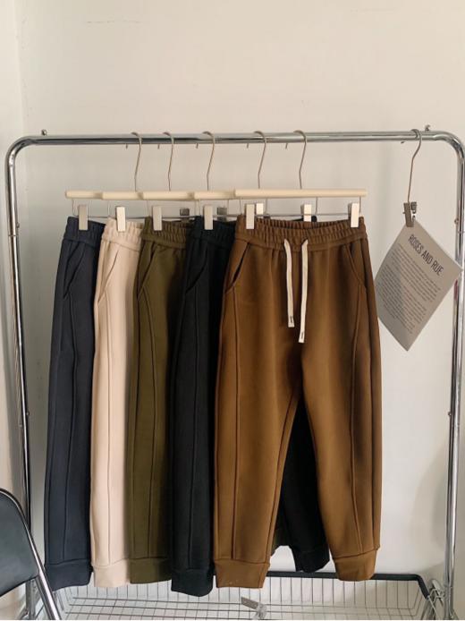 🔥【骆柒柒沐丝绒情侣款九级防风裤】 🌸可以随意炸街✨的裤子✅出街😍通勤✅日常💖搭配✅显瘦✨保暖✅百搭🤭神器🌈 商品图0