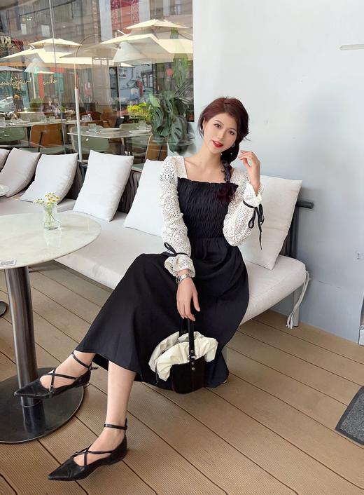 G08700#蕾丝拼接连衣裙 商品图0