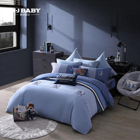 10楼梦洁宝贝 纯棉印花五件套-扬帆150*215cm吊牌价1598元  活动价799元