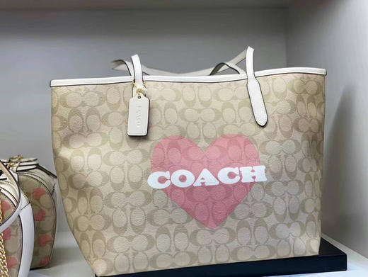 情人节限定🔥🔥Coach新款敞口托特City tote 商品图0