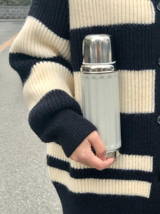 AKS苏尼翁复古保温杯350mL  大容量便携简约直饮杯 高颜值咖啡杯 商品图4