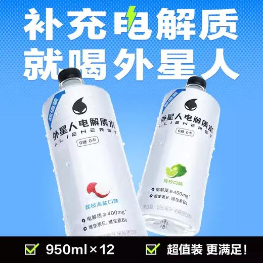 元气 外星人电解质 荔枝味 950ml*12 商品图0