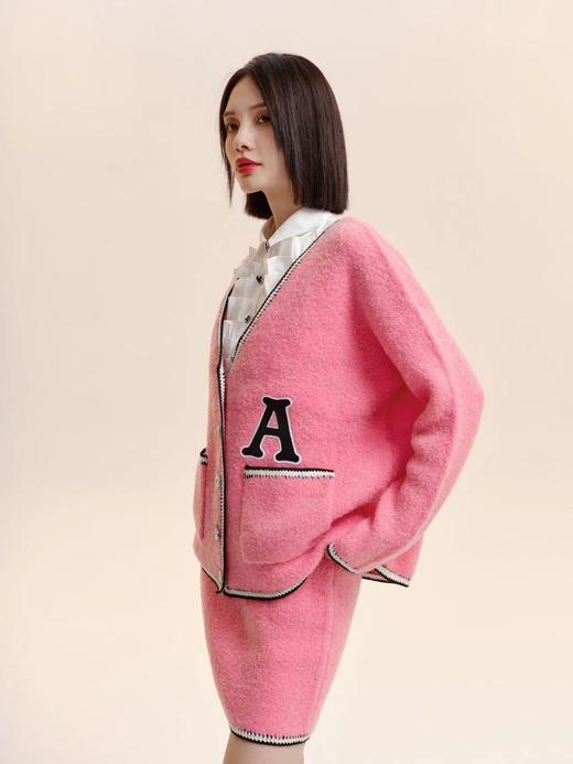 学院风宽松版开衫 商品图2