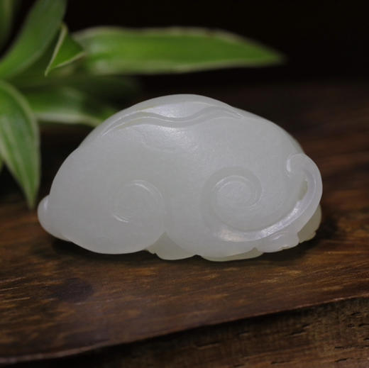 和田玉（白玉）籽料挂件-- 羊如意9.49g 商品图2