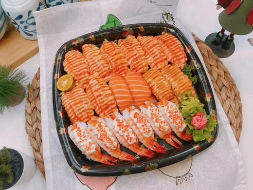 鲜虾三文鱼满贯双人套餐(18粒) 商品图2