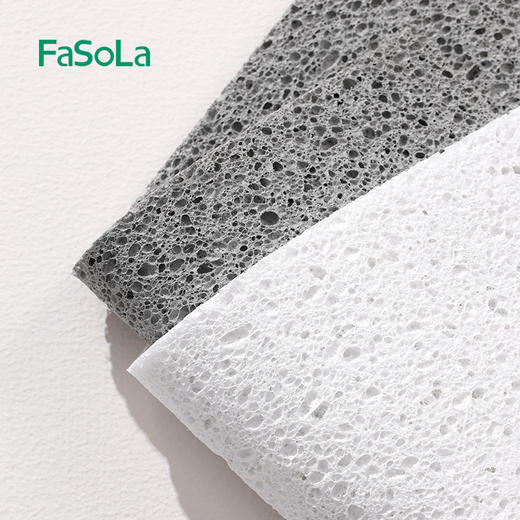 FaSoLa吸水垫厨房洗碗池台面沥水垫可裁剪木浆棉抹布防水置物垫 商品图10