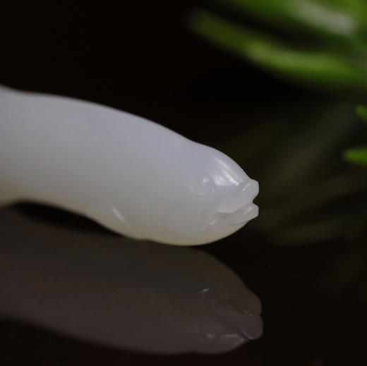 和田玉（羊脂白玉）挂件-- 鱼2.53g 商品图2