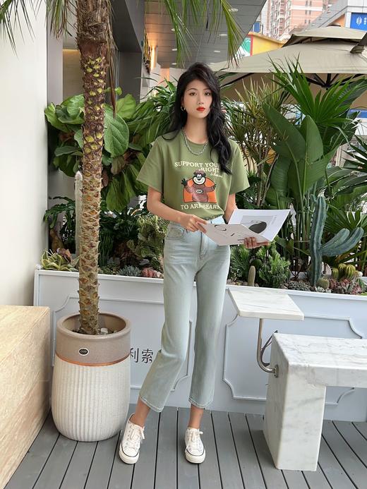 G09060#牛仔烟管裤（不退不换） 商品图0