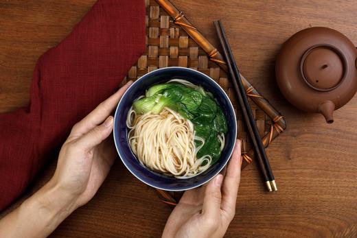 一大口订制景德镇陶瓷 |  霁蓝釉吃面碗（大碗）、霁蓝釉吃饭碗（小碗） 商品图6