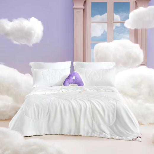 【6F】罗莱儿童 小睡神提花天丝?莫代尔桑蚕丝轻暖被 商品图0