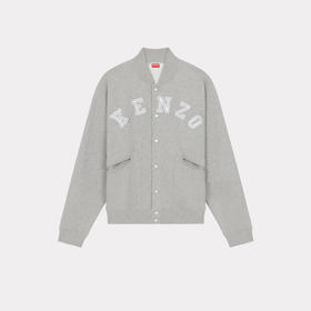 KENZO 高田贤三 男士棉质徽标印花连帽卫衣 灰色 FD65 SW102 4MV 94