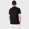 【二】EMPORIO ARMANI 阿玛尼 男士莱赛尔纤维混纺平纹针织圆领短袖T恤 黑色 8N1TD8 1JUVZ 0999 商品缩略图1