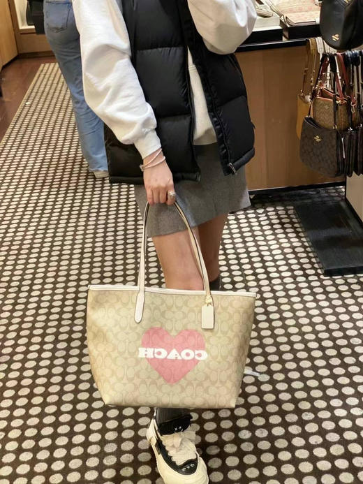 情人节限定🔥🔥Coach新款敞口托特City tote 商品图5